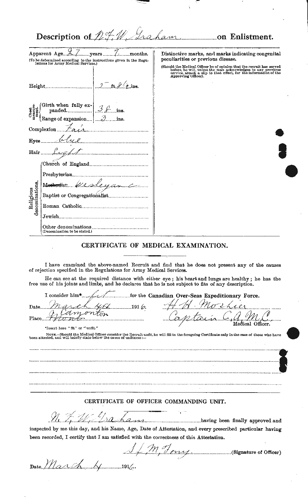 Personnel Records of the First World War - CEF 359316b