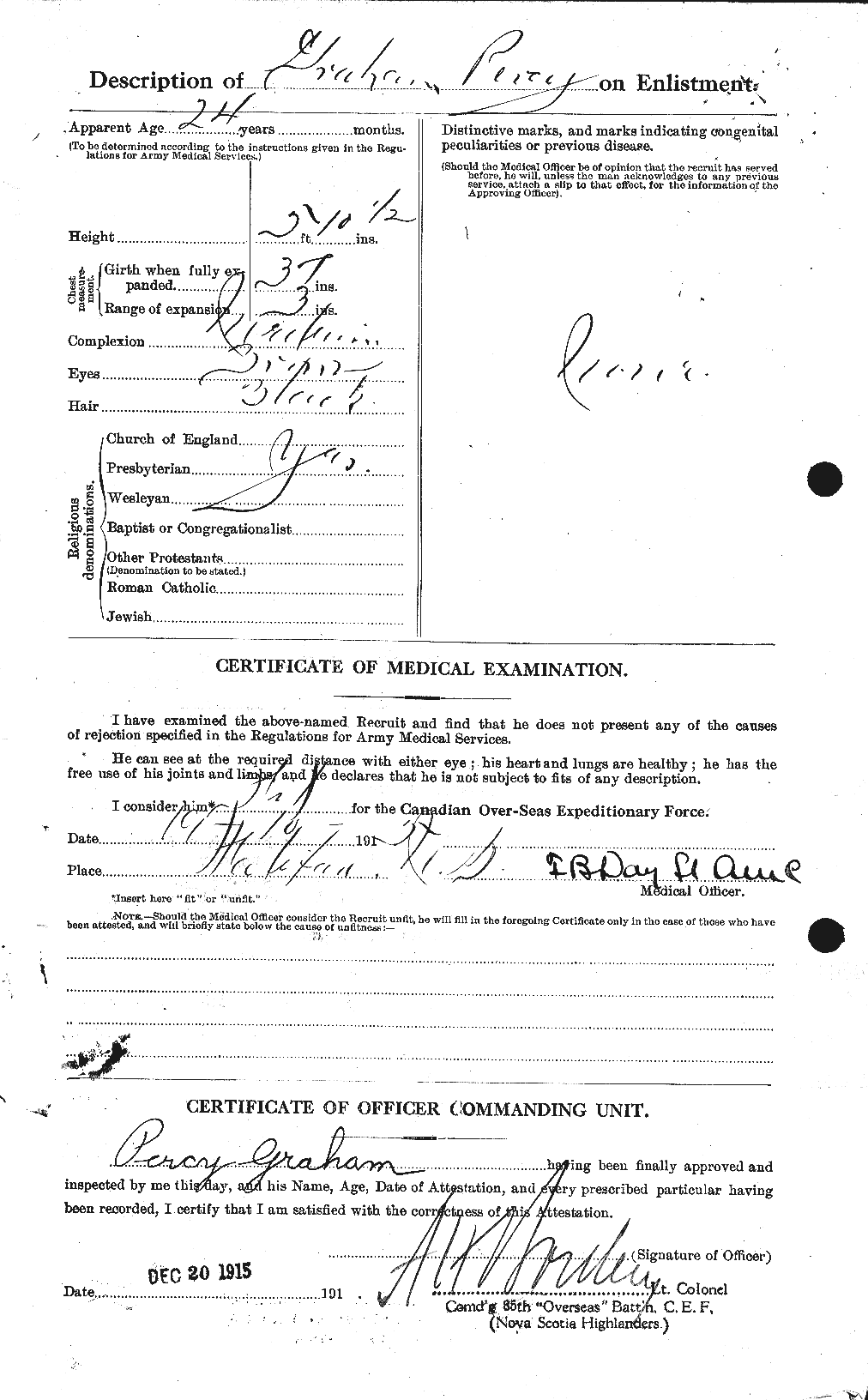 Personnel Records of the First World War - CEF 359337b