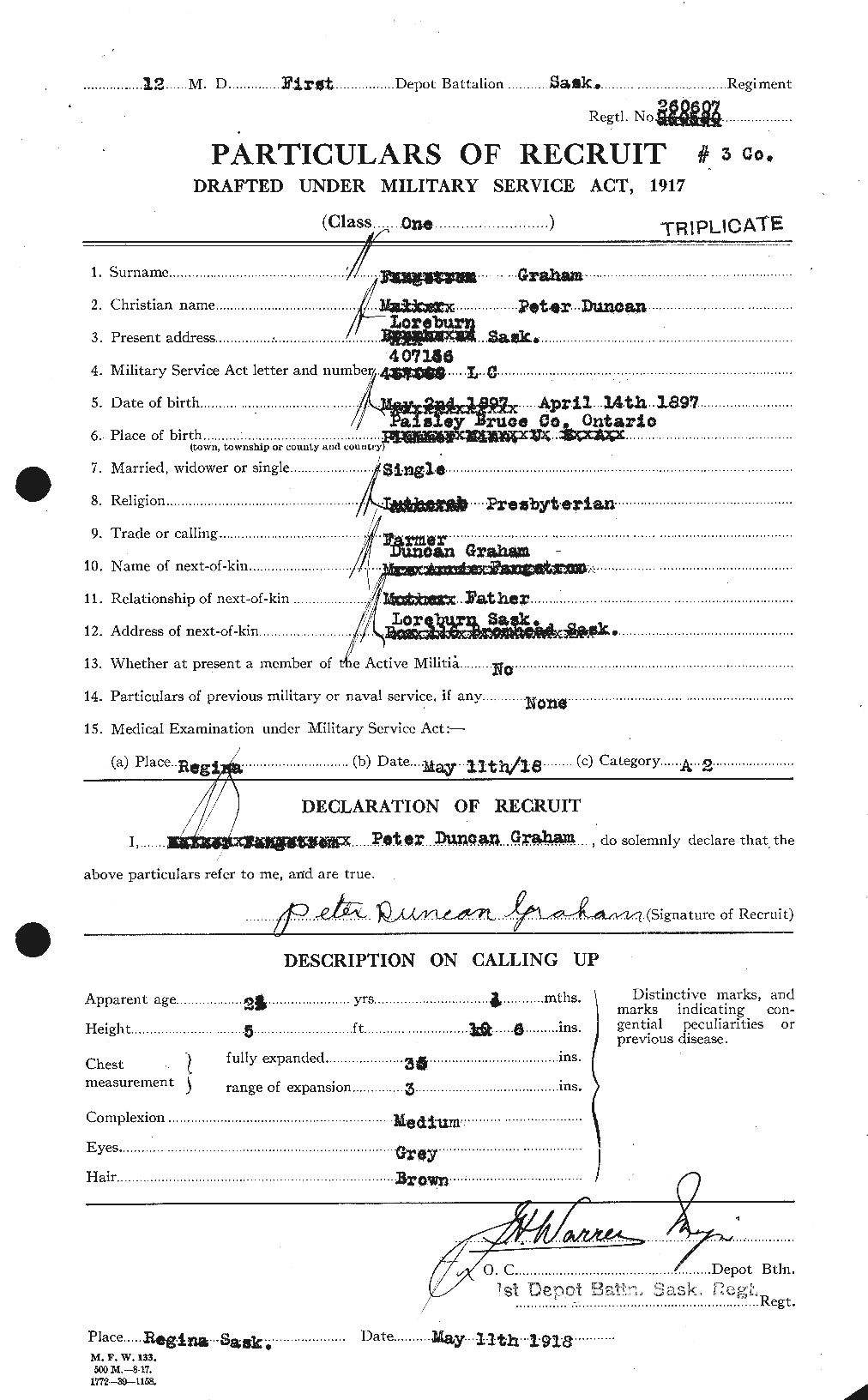 Personnel Records of the First World War - CEF 359347a