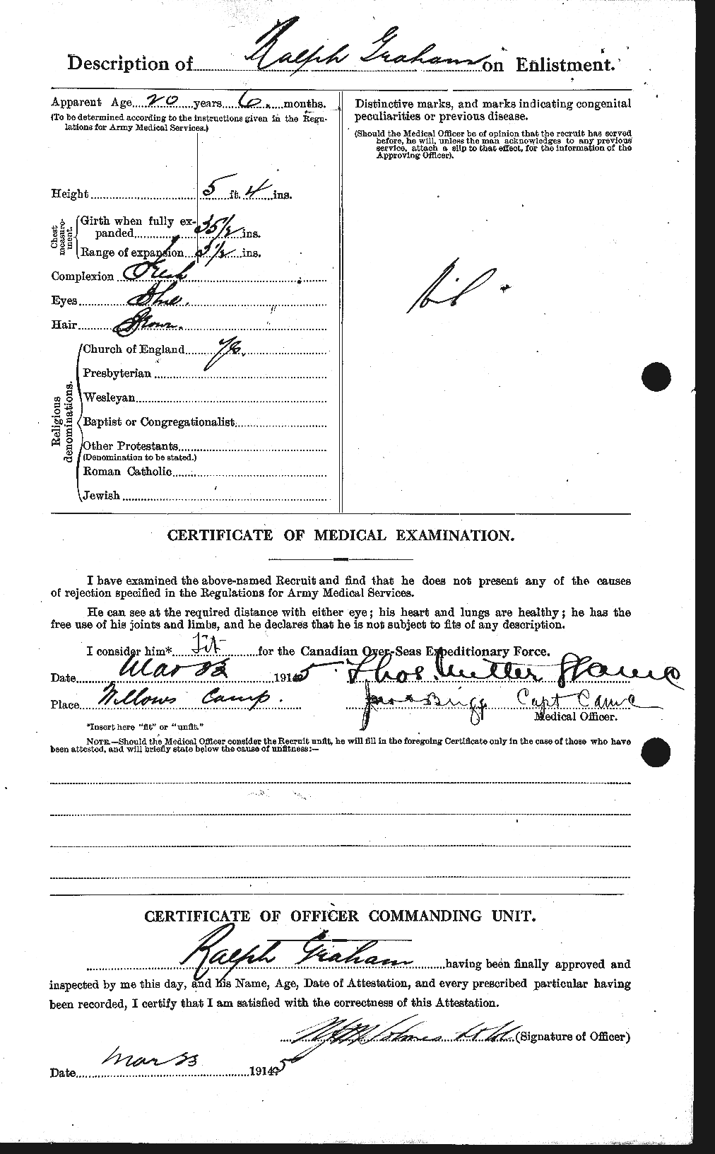 Personnel Records of the First World War - CEF 359353b