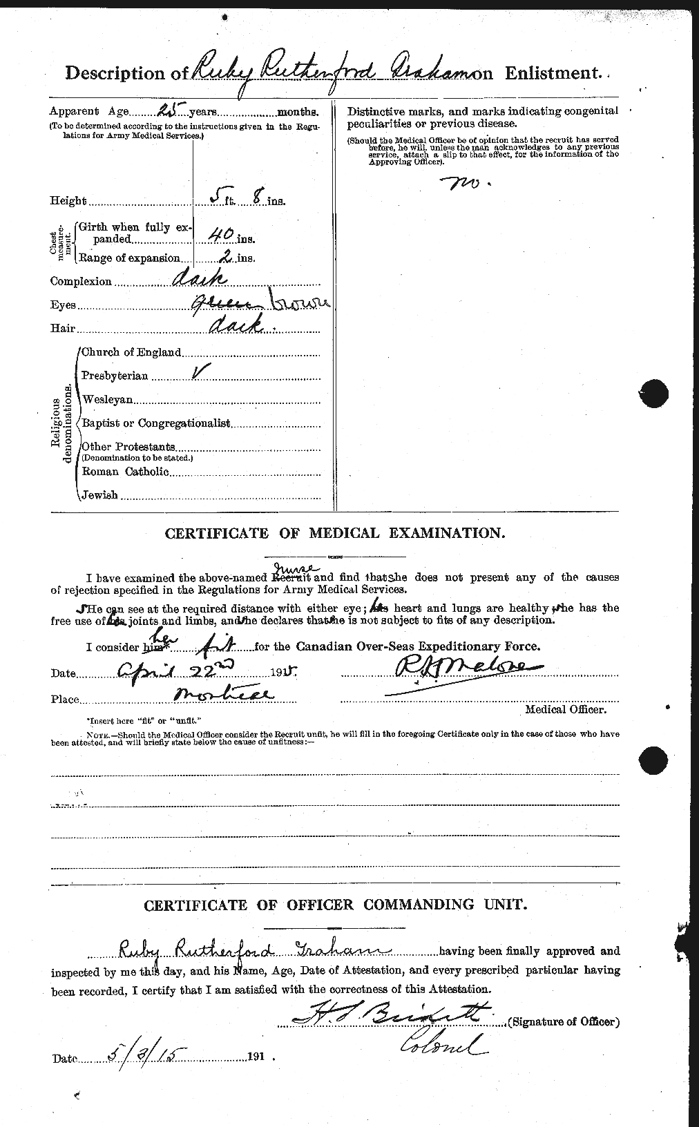 Personnel Records of the First World War - CEF 359443b