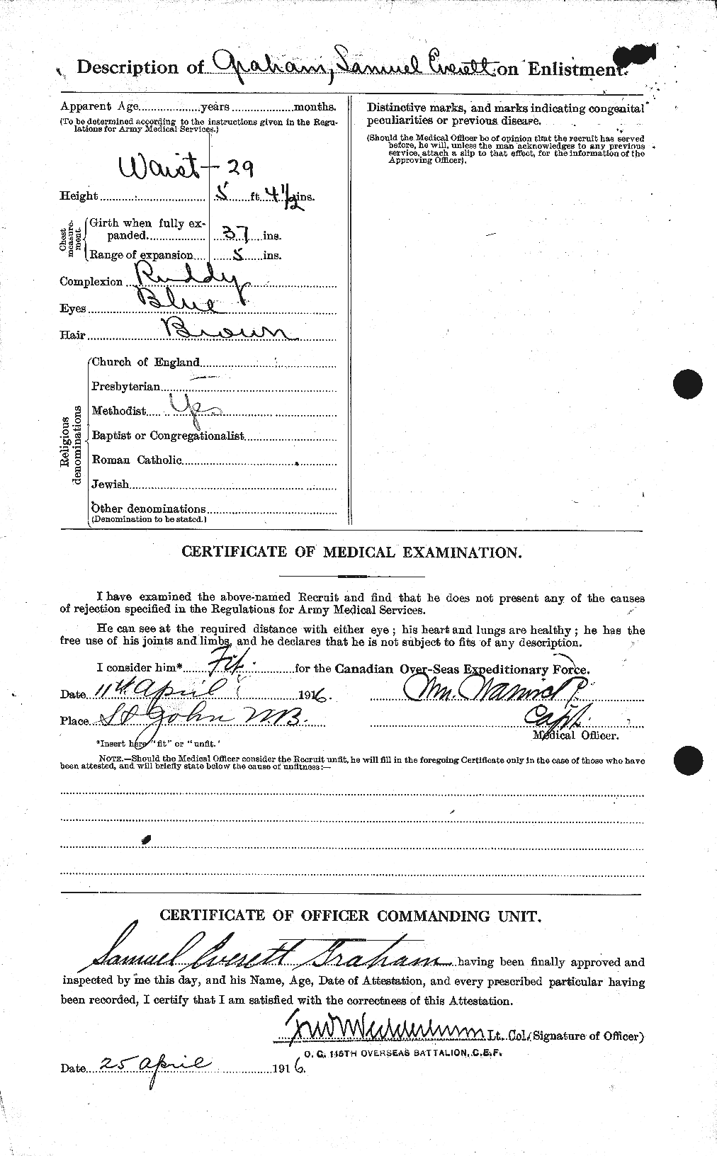 Personnel Records of the First World War - CEF 359455b