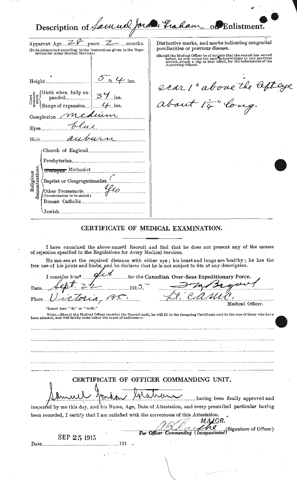 Personnel Records of the First World War - CEF 359458b