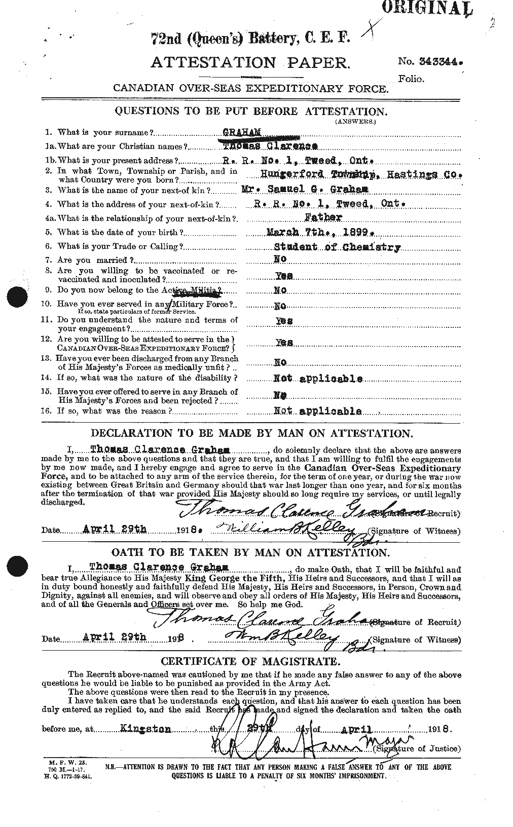 Personnel Records of the First World War - CEF 359512a