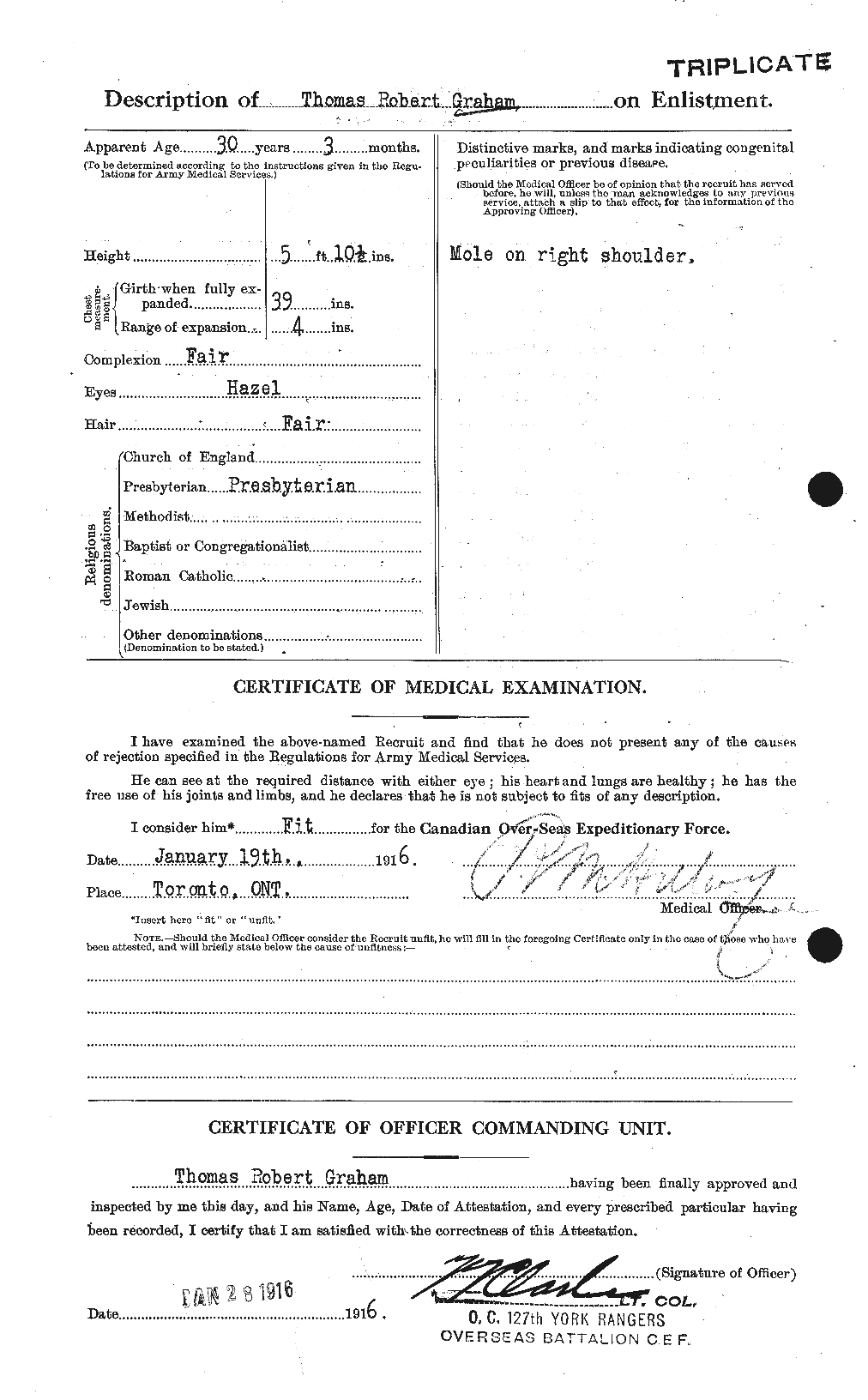Personnel Records of the First World War - CEF 359527b