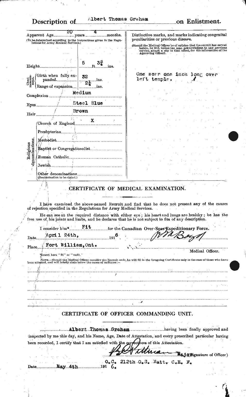 Personnel Records of the First World War - CEF 359571b