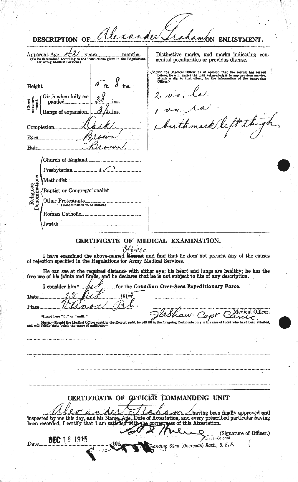 Personnel Records of the First World War - CEF 359575b