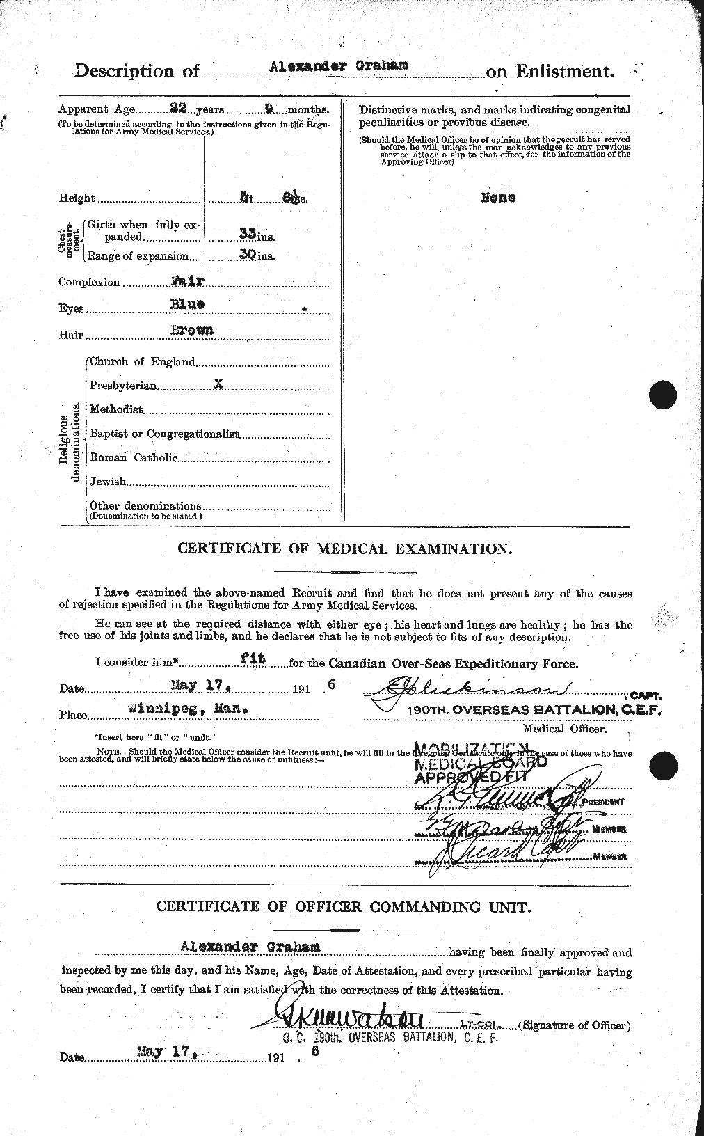 Personnel Records of the First World War - CEF 359577b