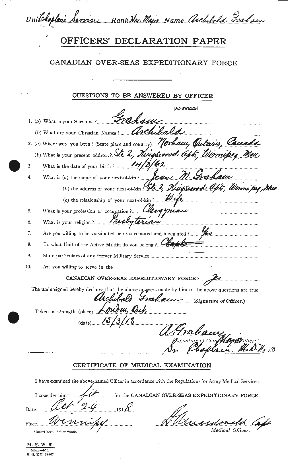Personnel Records of the First World War - CEF 359630a