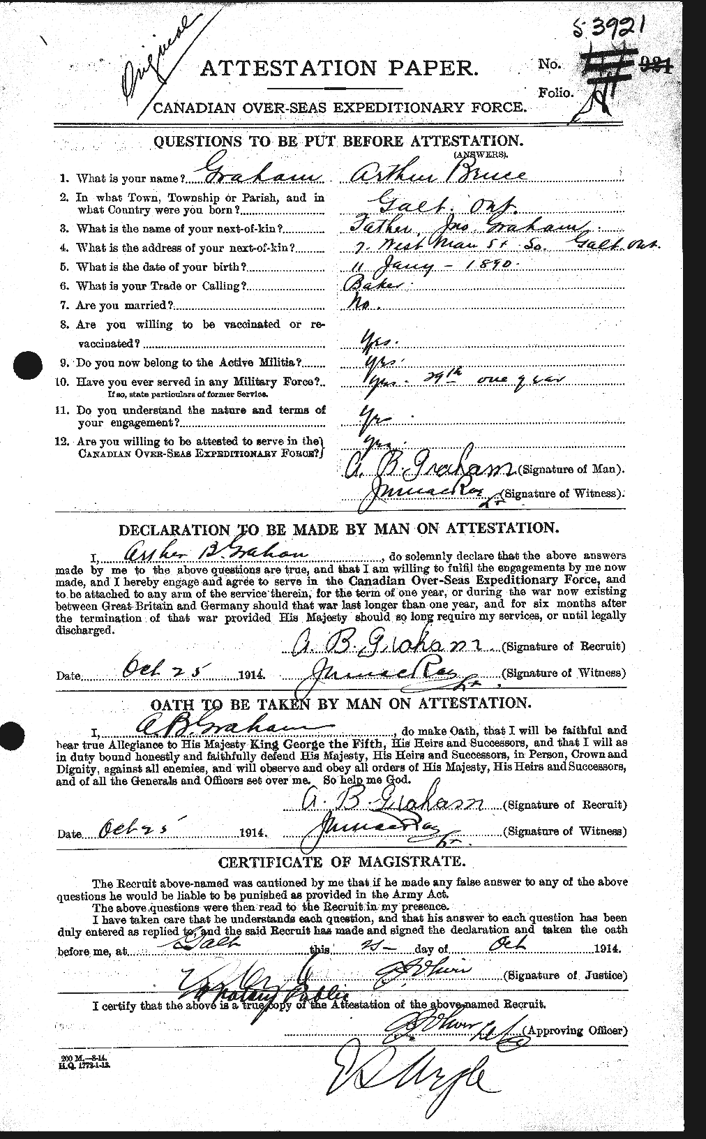 Personnel Records of the First World War - CEF 359653a