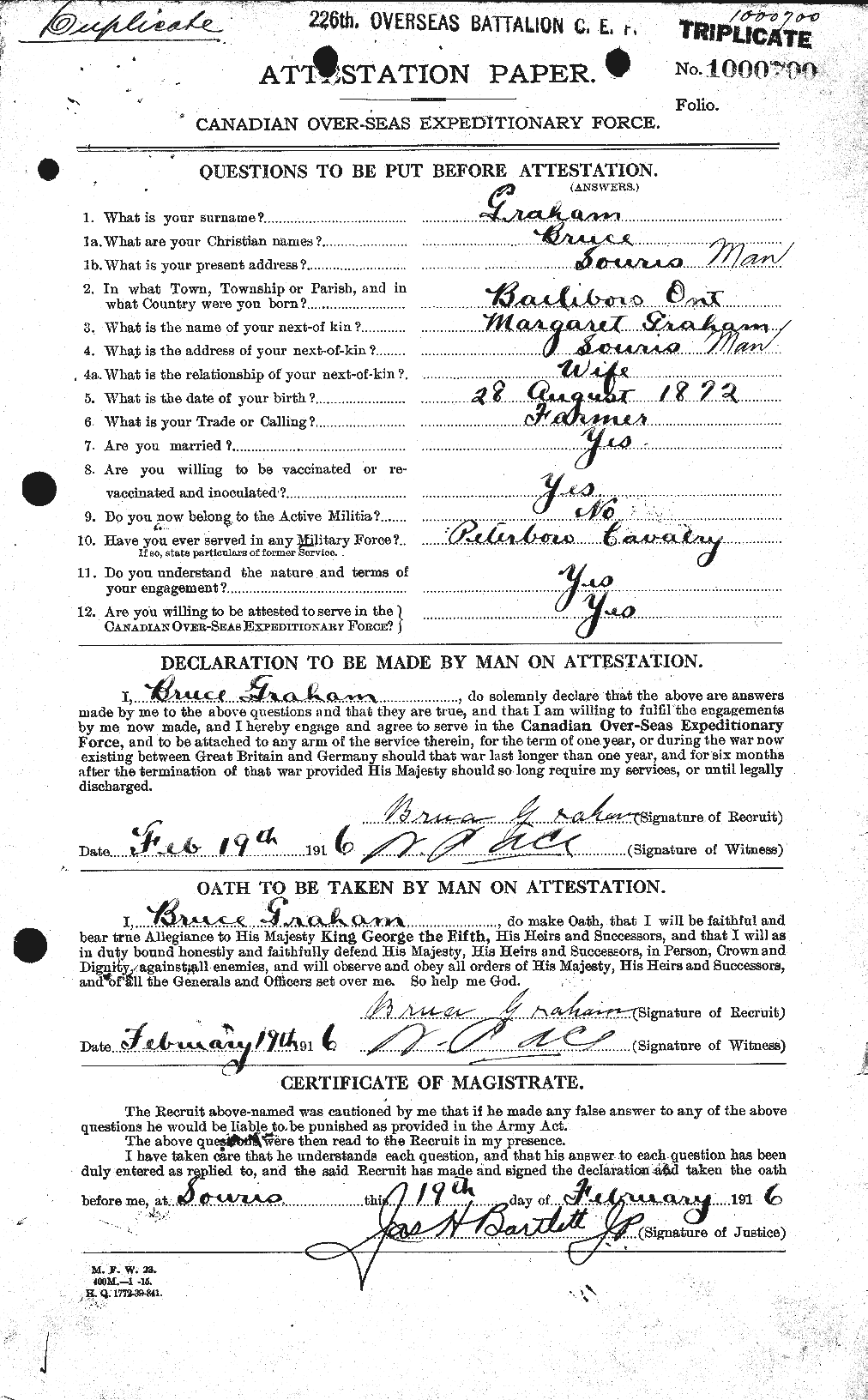 Personnel Records of the First World War - CEF 359674a