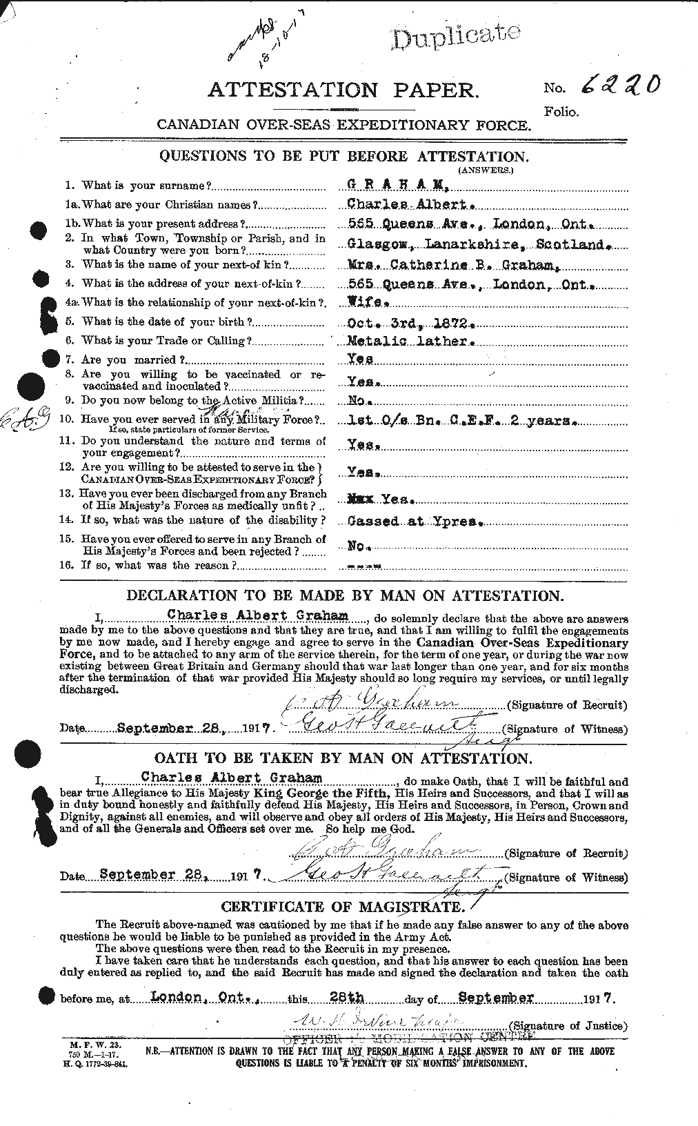 Personnel Records of the First World War - CEF 359703a