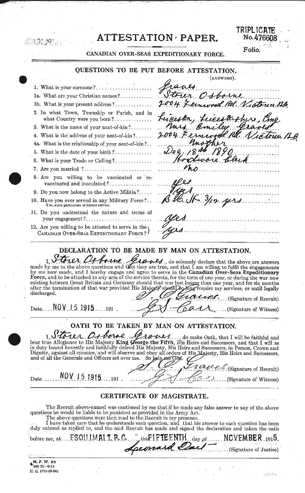 Personnel Records of the First World War - CEF 359855a