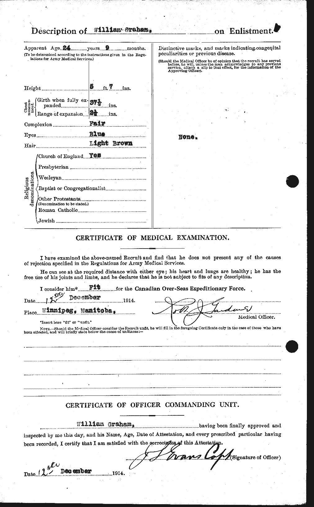 Personnel Records of the First World War - CEF 360960b
