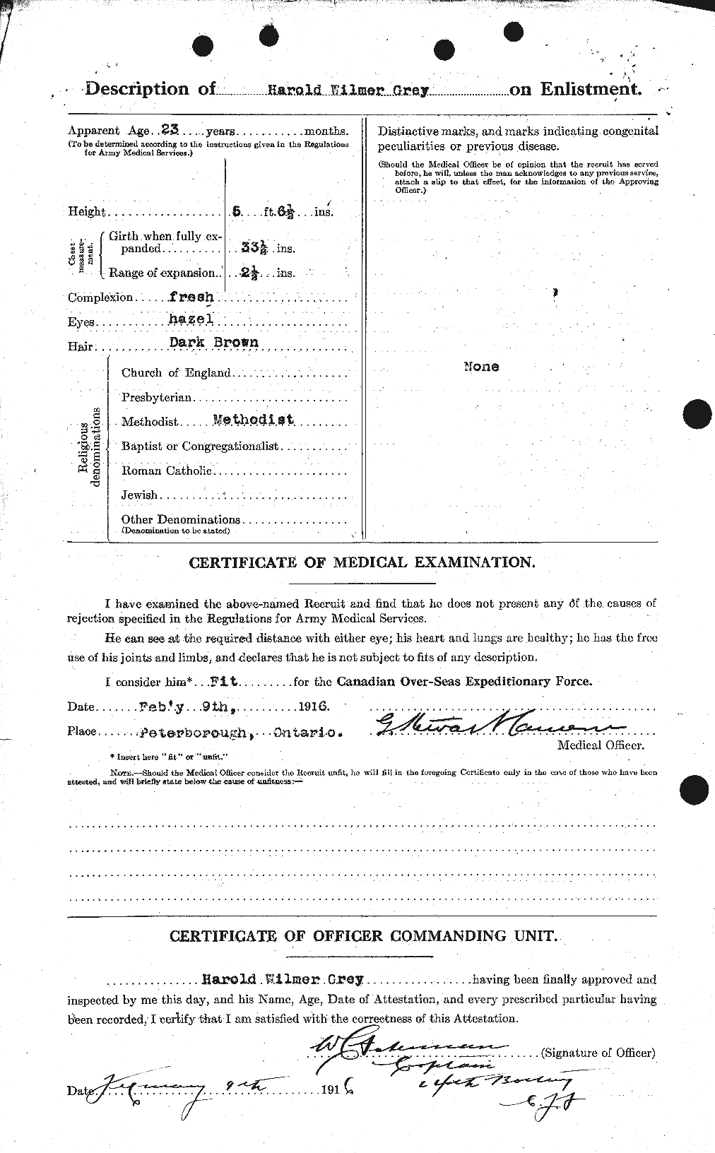 Personnel Records of the First World War - CEF 361640b