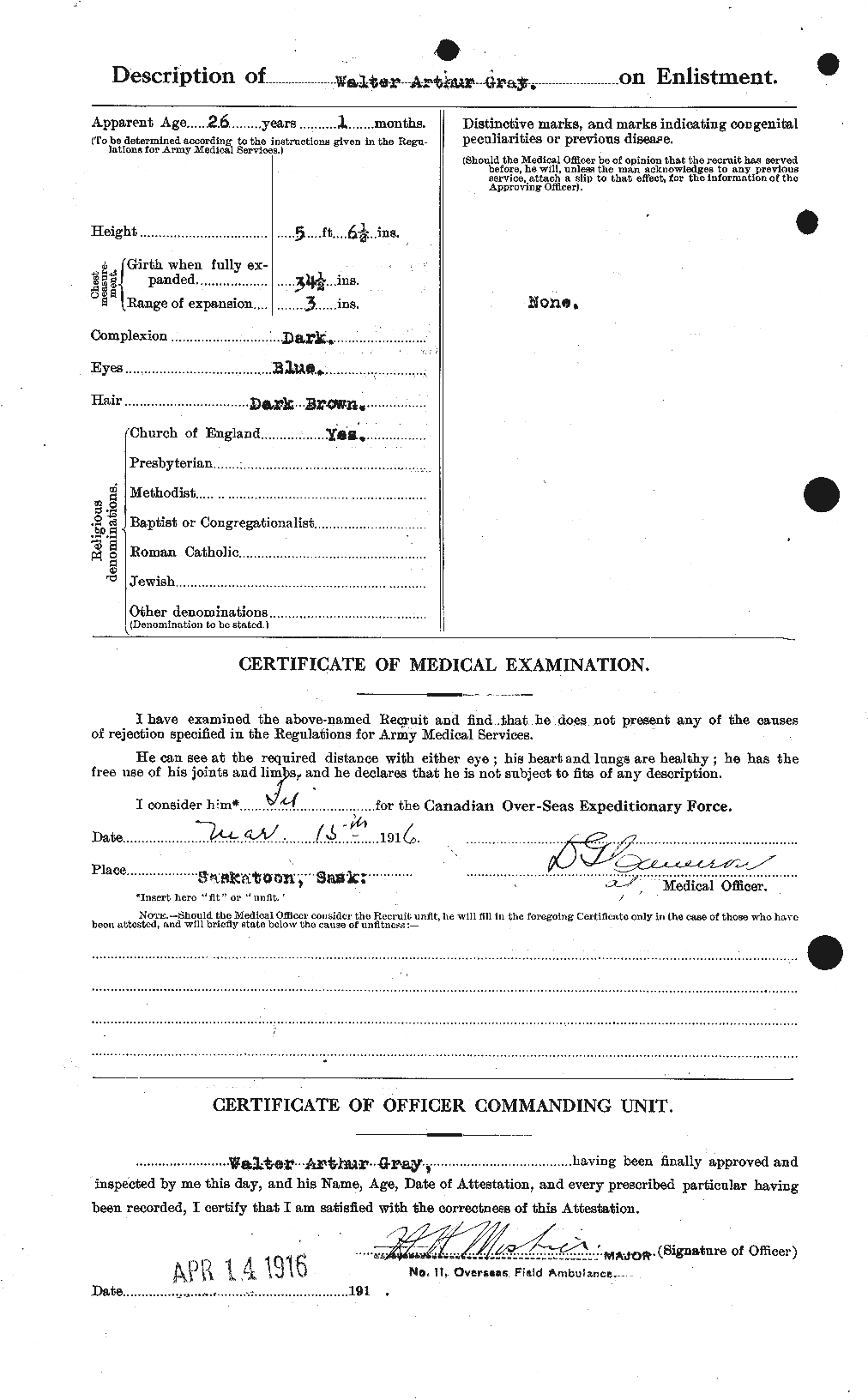 Personnel Records of the First World War - CEF 361741b