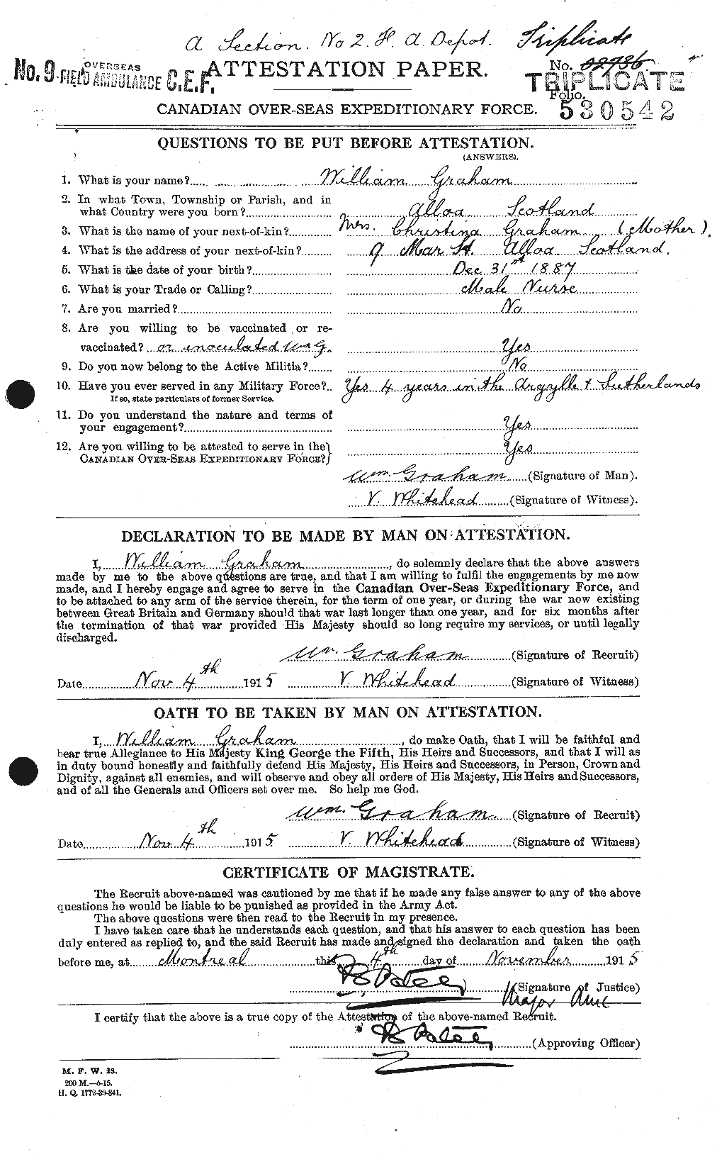 Personnel Records of the First World War - CEF 362712a