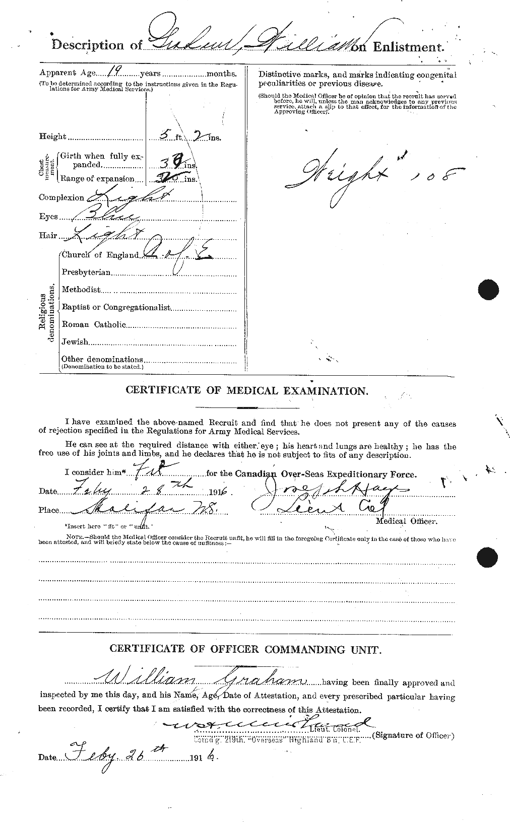 Personnel Records of the First World War - CEF 362714b