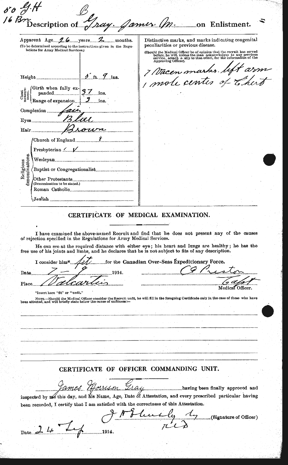 Personnel Records of the First World War - CEF 363304b