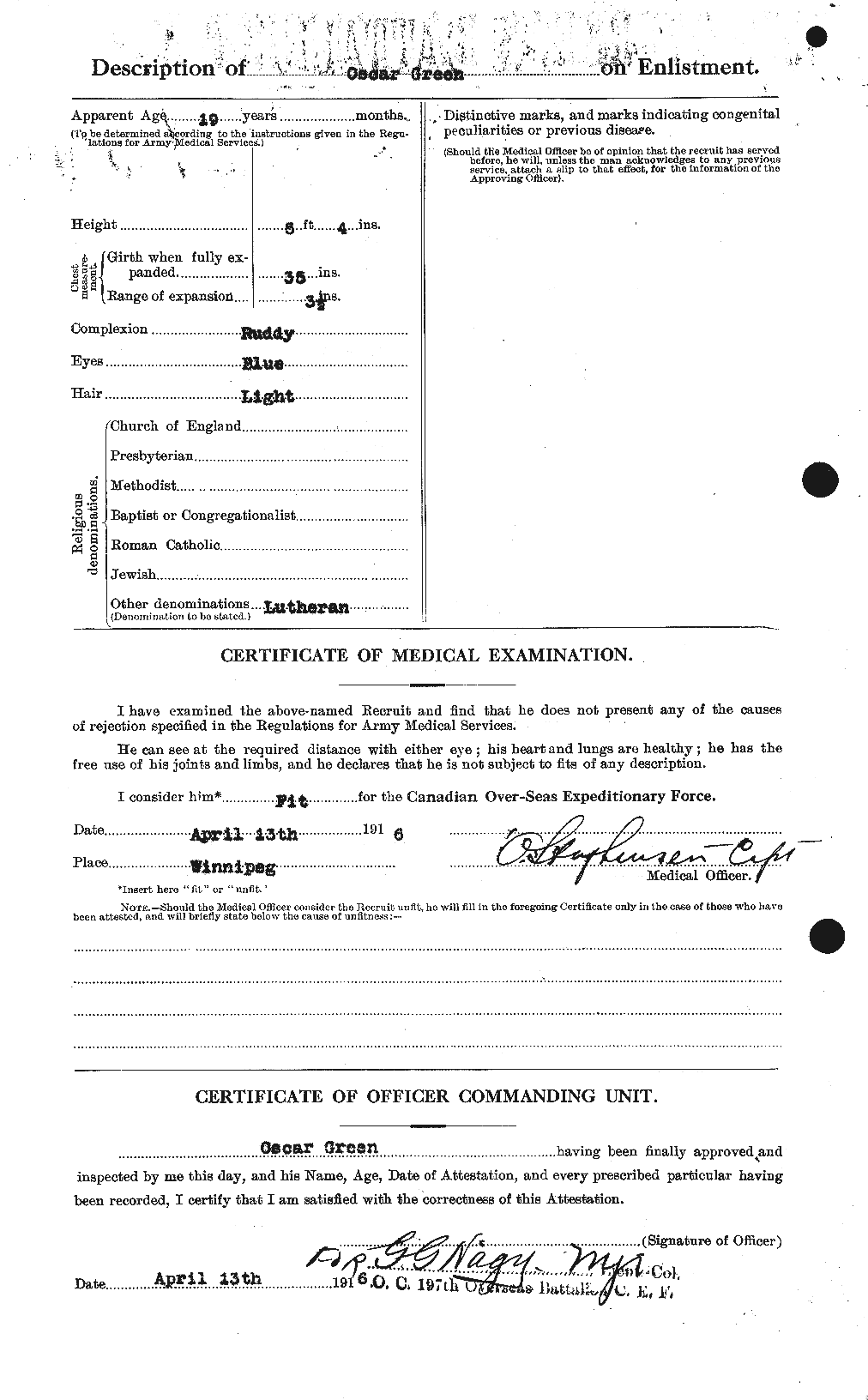 Personnel Records of the First World War - CEF 363587b