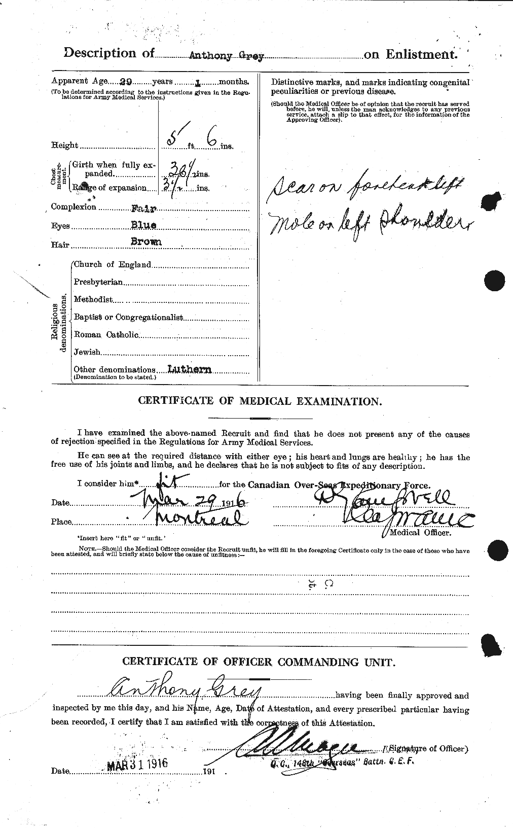 Personnel Records of the First World War - CEF 367042b