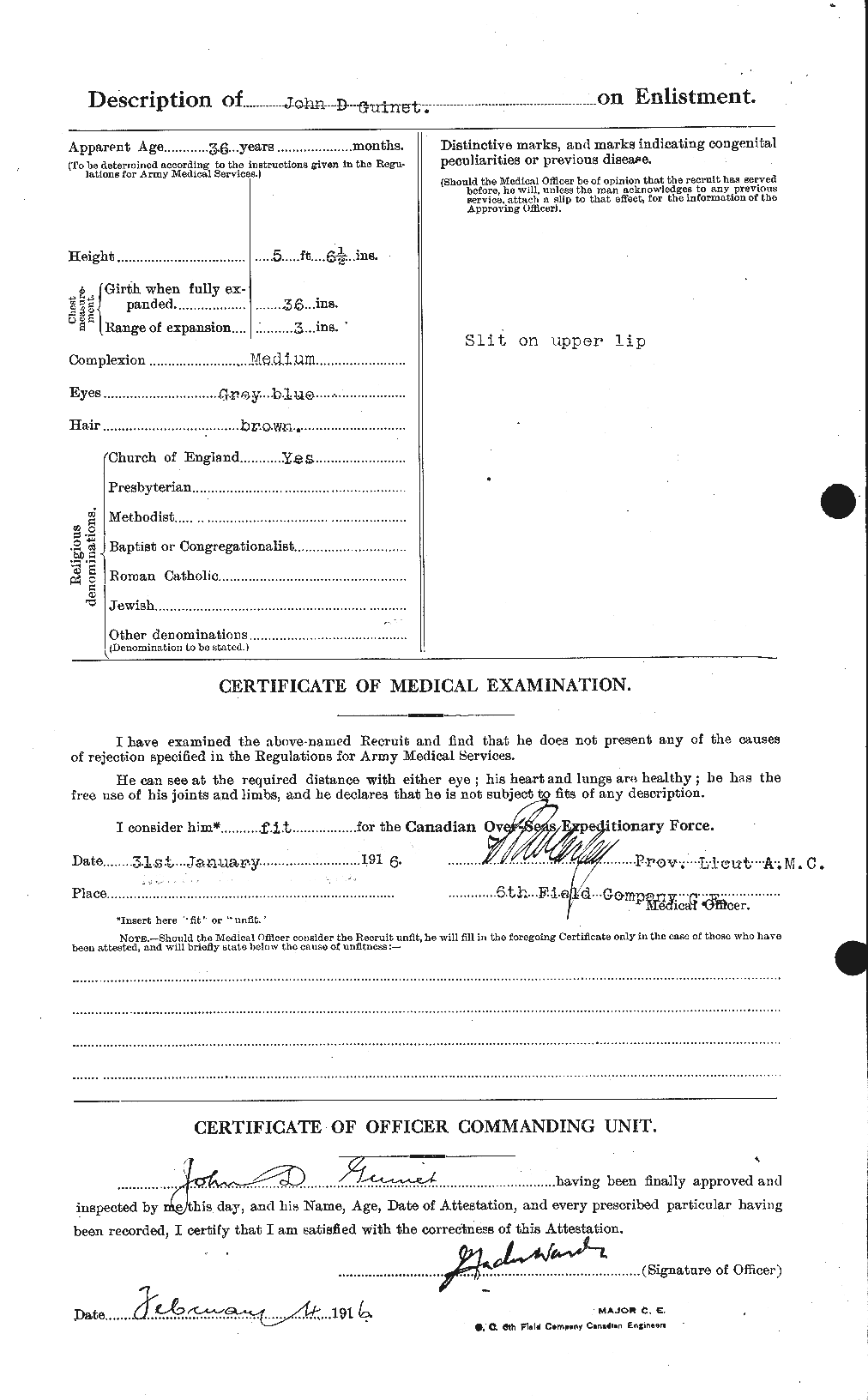 Personnel Records of the First World War - CEF 367798b