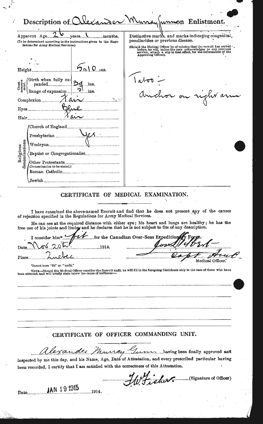Personnel Records of the First World War - CEF 367993b
