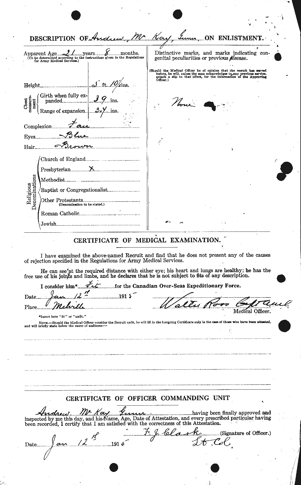Personnel Records of the First World War - CEF 367995b