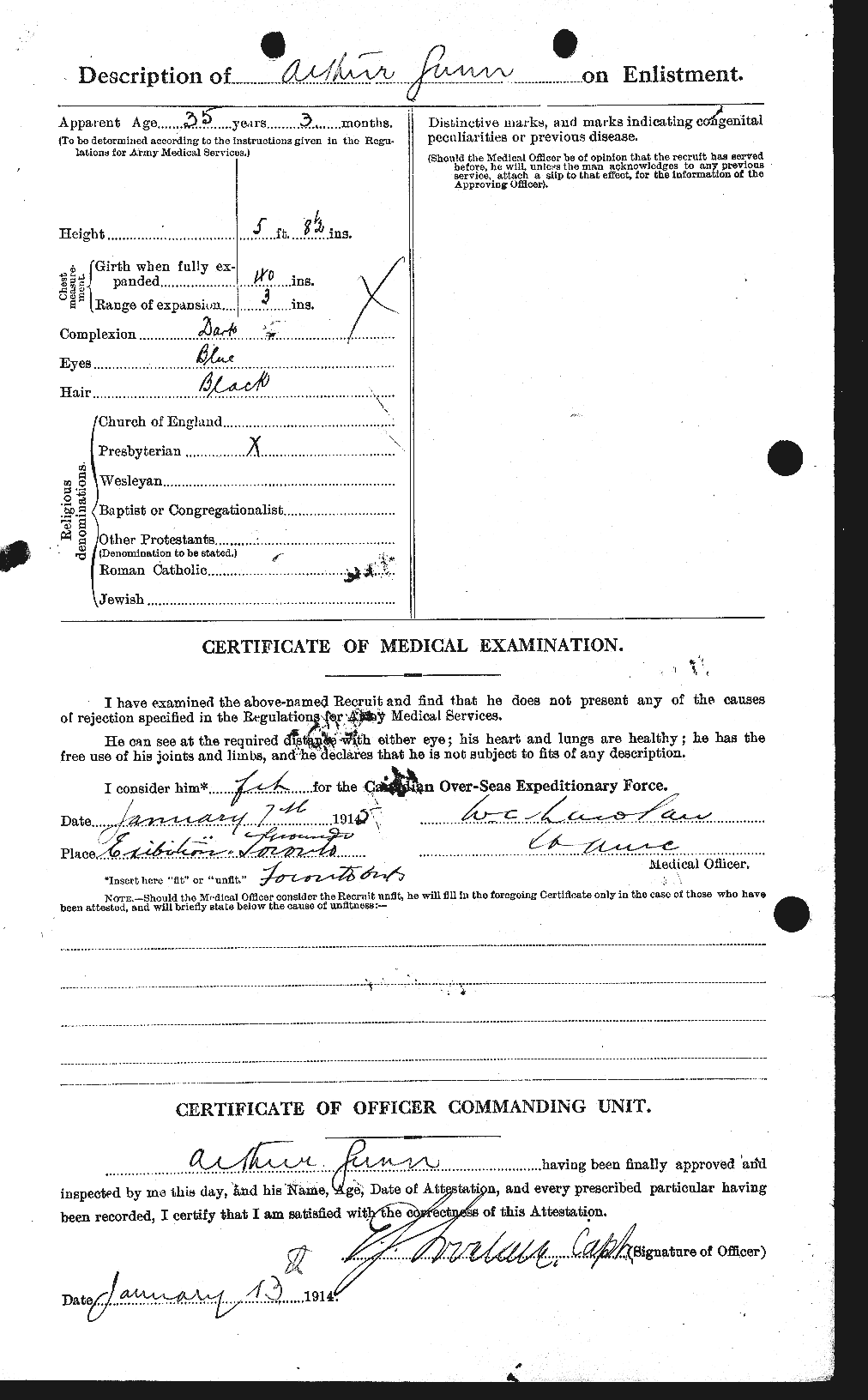 Personnel Records of the First World War - CEF 368001b