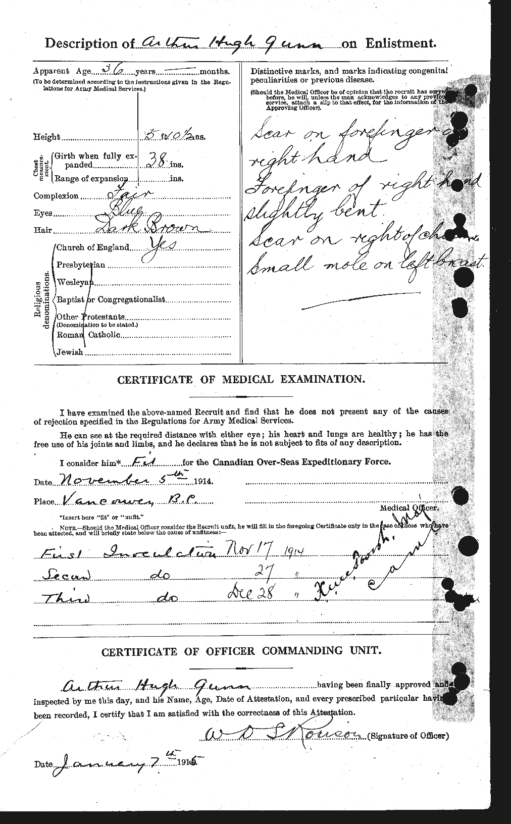 Personnel Records of the First World War - CEF 368003b