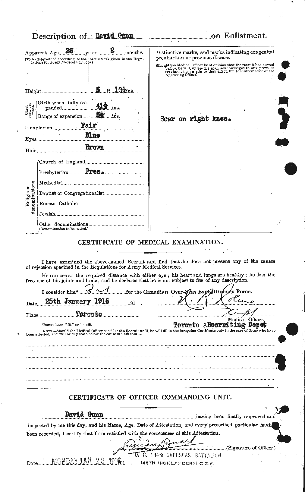 Personnel Records of the First World War - CEF 368021b