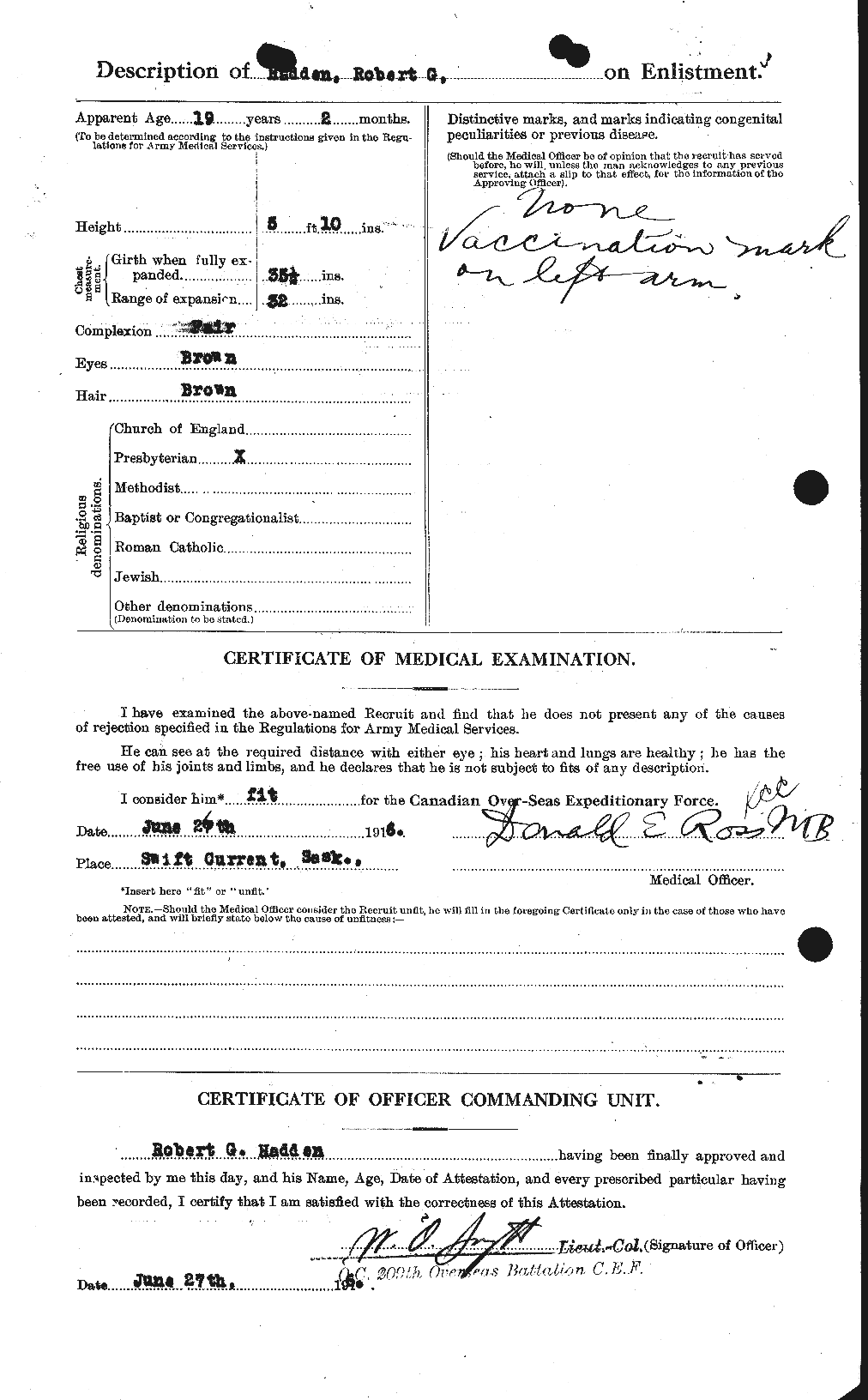 Personnel Records of the First World War - CEF 368699b