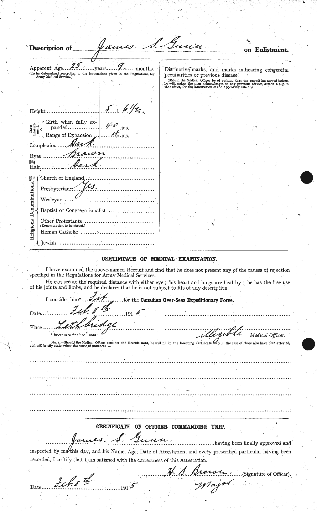 Personnel Records of the First World War - CEF 369278b