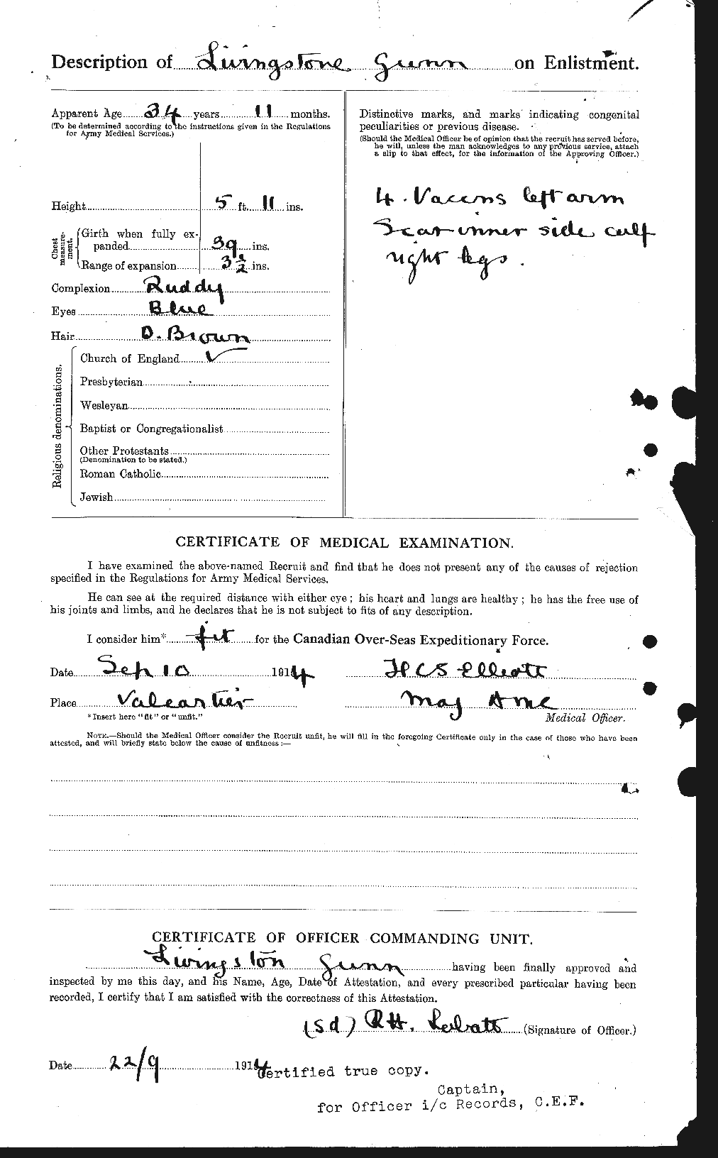 Personnel Records of the First World War - CEF 369311b