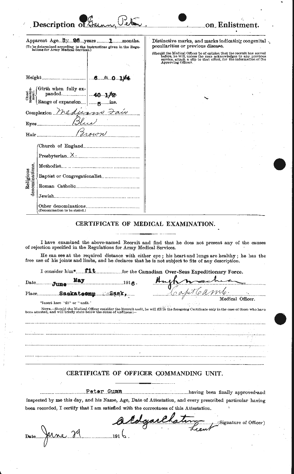 Personnel Records of the First World War - CEF 369319b