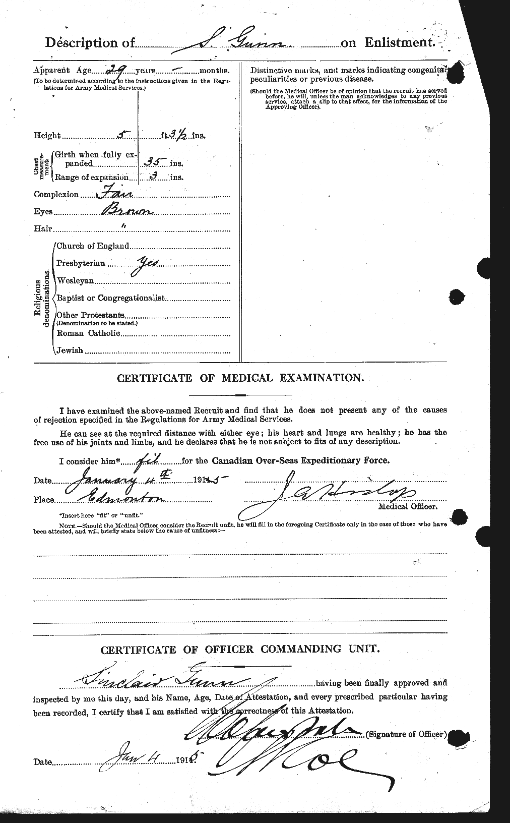 Personnel Records of the First World War - CEF 369332b