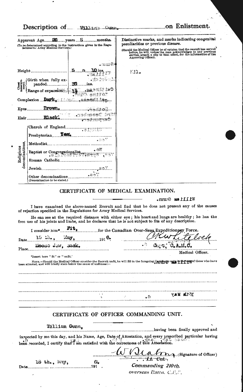 Personnel Records of the First World War - CEF 369355b