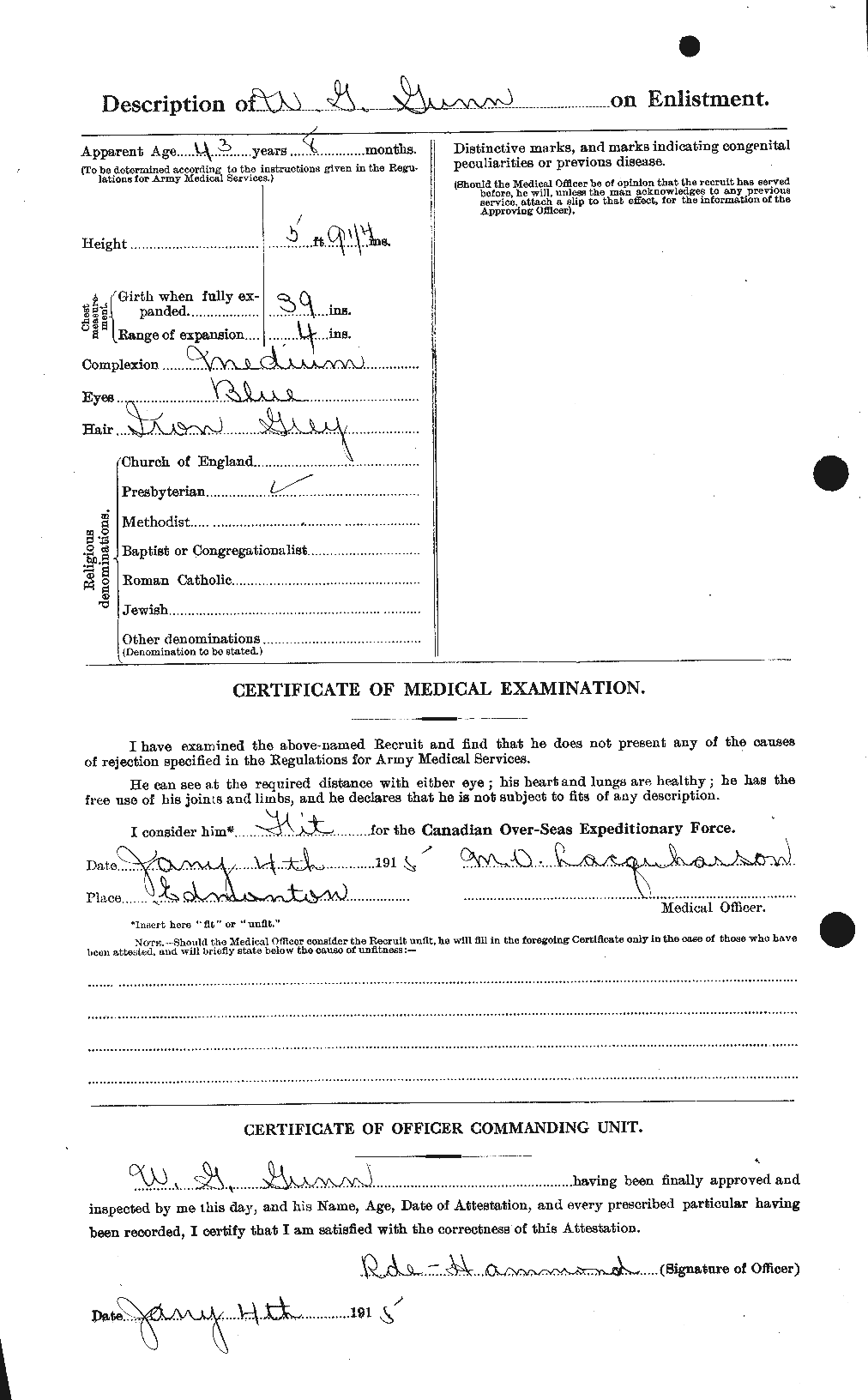 Personnel Records of the First World War - CEF 369368b
