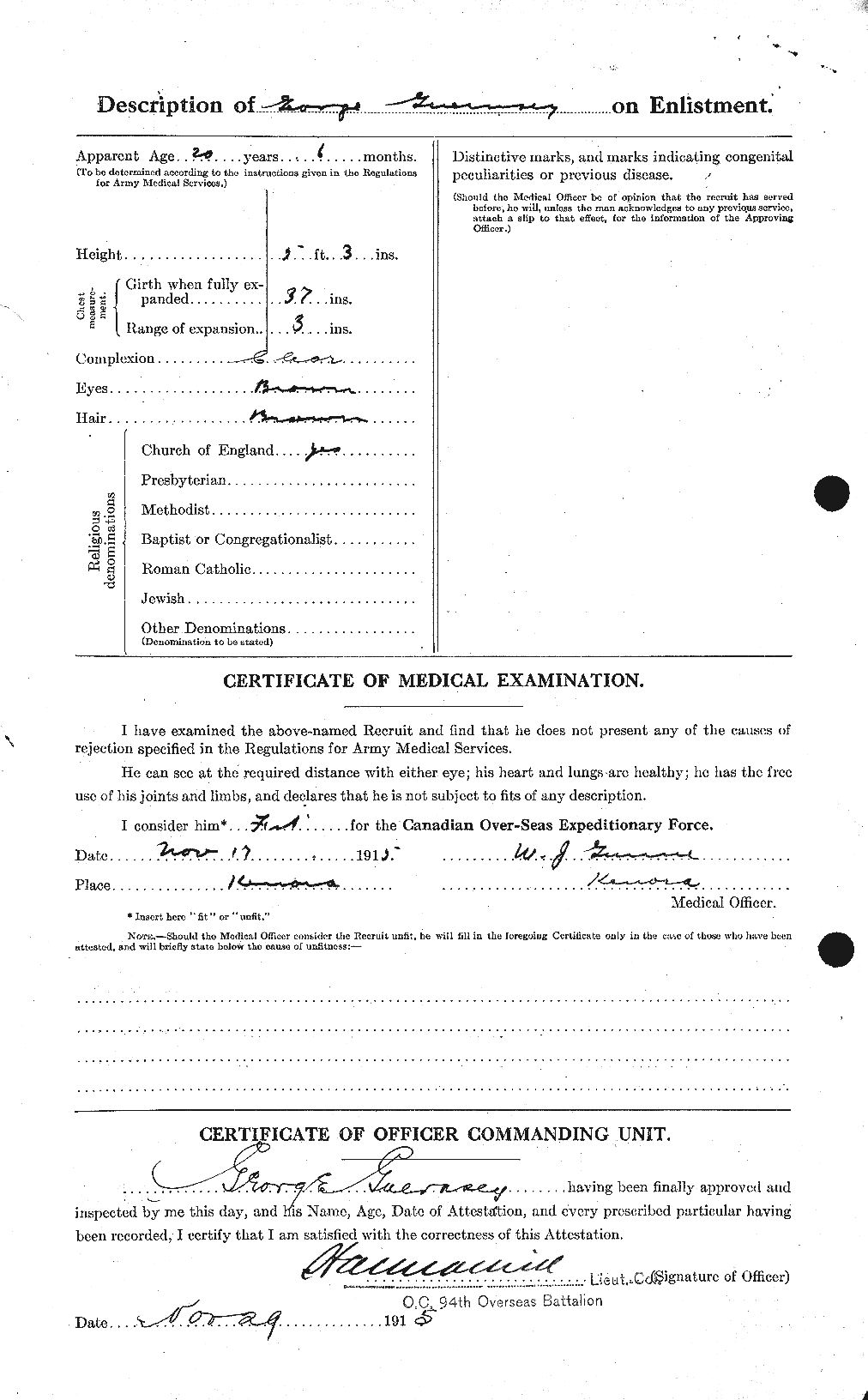 Personnel Records of the First World War - CEF 369728b