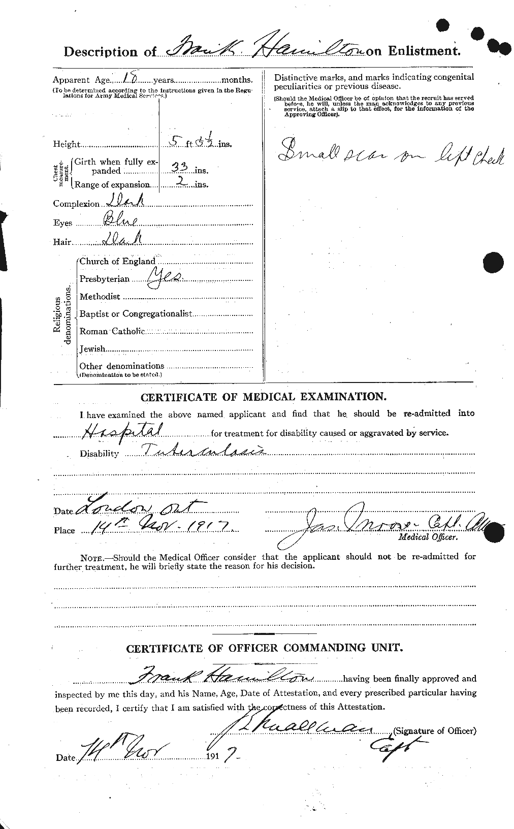 Personnel Records of the First World War - CEF 372389b