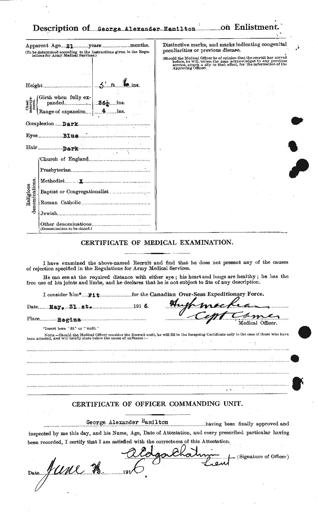 Personnel Records of the First World War - CEF 372446b