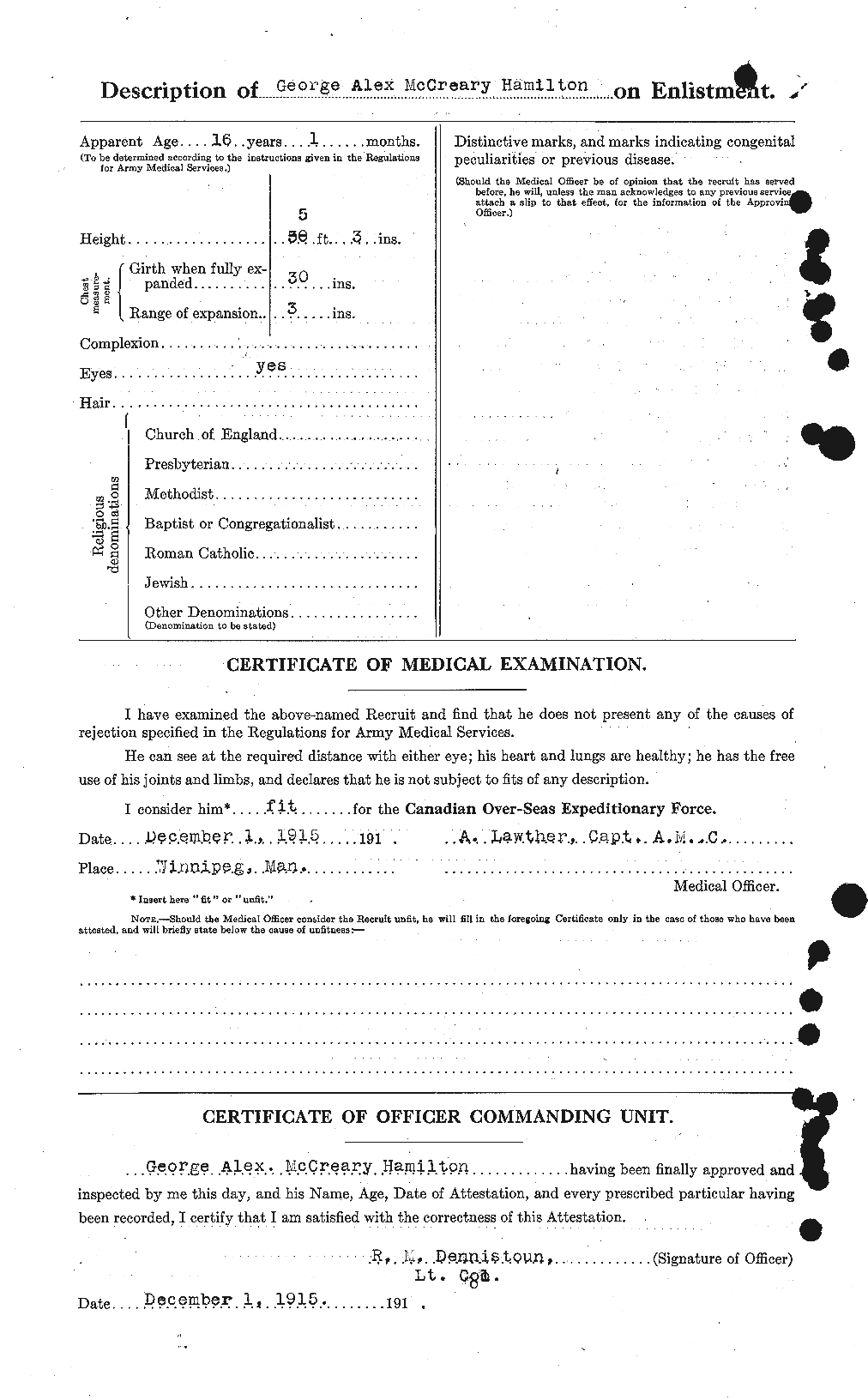 Personnel Records of the First World War - CEF 372449b