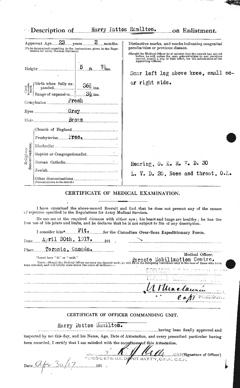 Personnel Records of the First World War - CEF 372514b