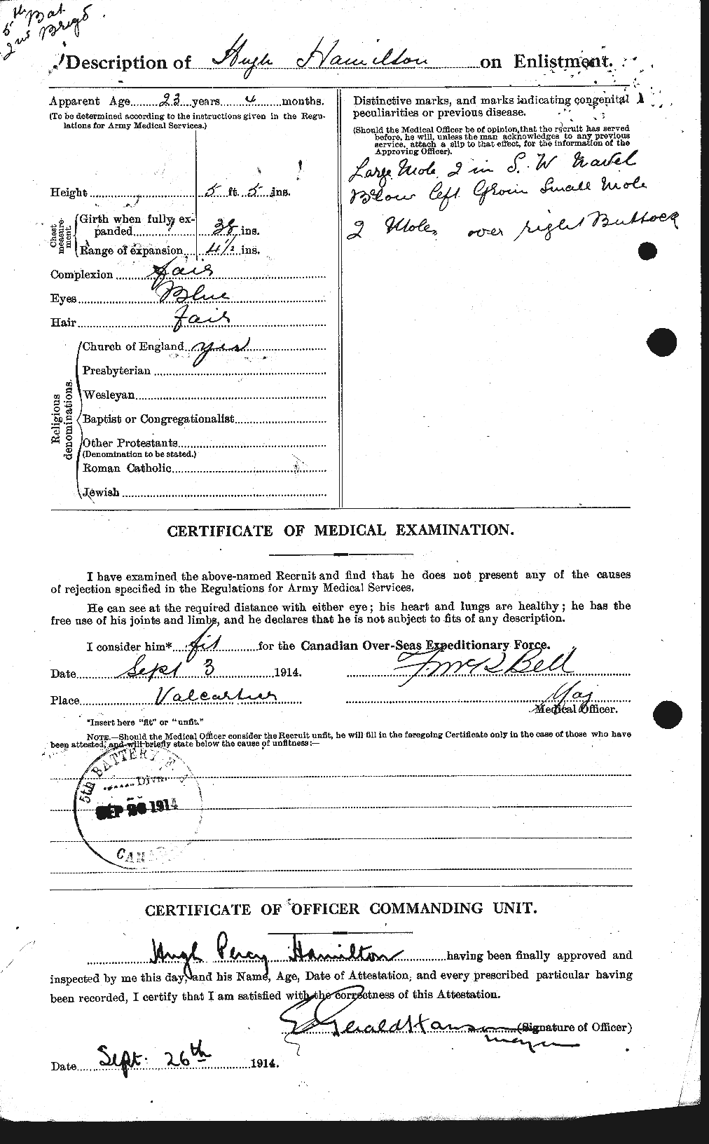 Personnel Records of the First World War - CEF 372923b