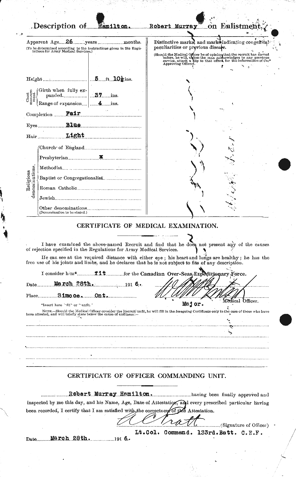 Personnel Records of the First World War - CEF 373268b