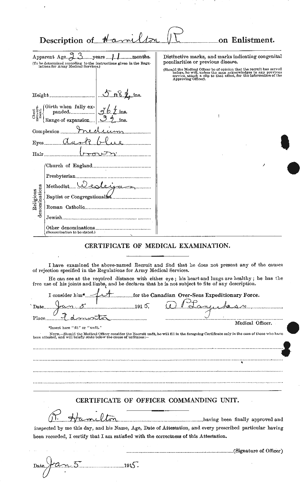 Personnel Records of the First World War - CEF 373294b
