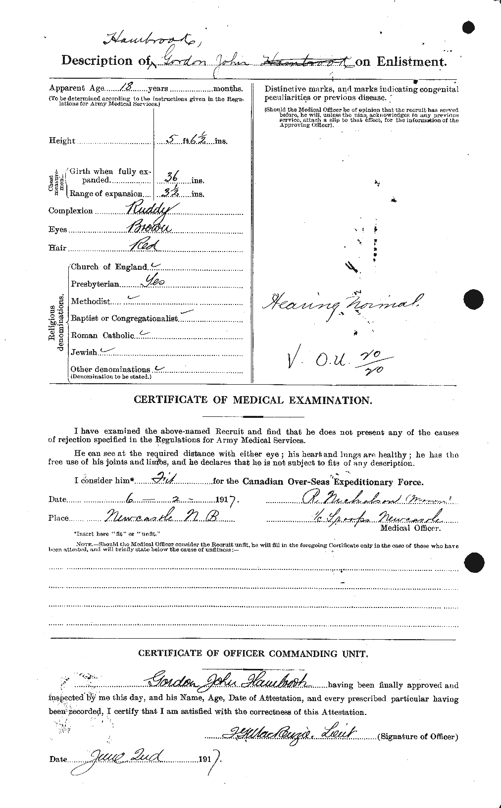 Personnel Records of the First World War - CEF 373846b
