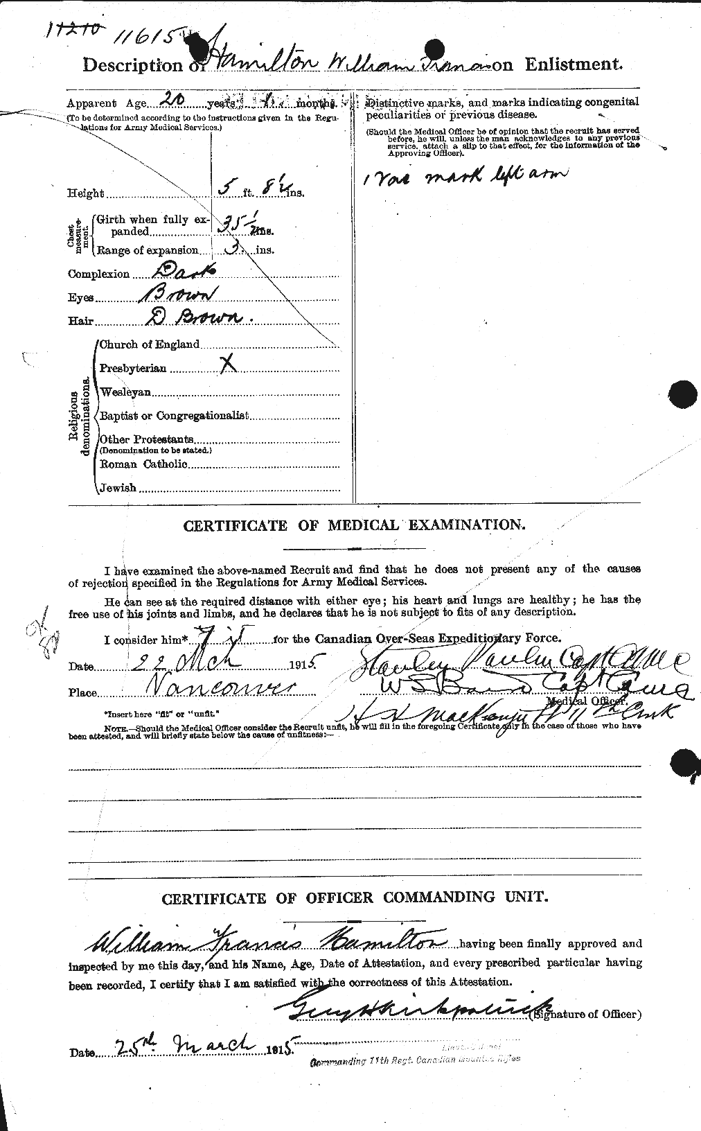 Personnel Records of the First World War - CEF 374888b