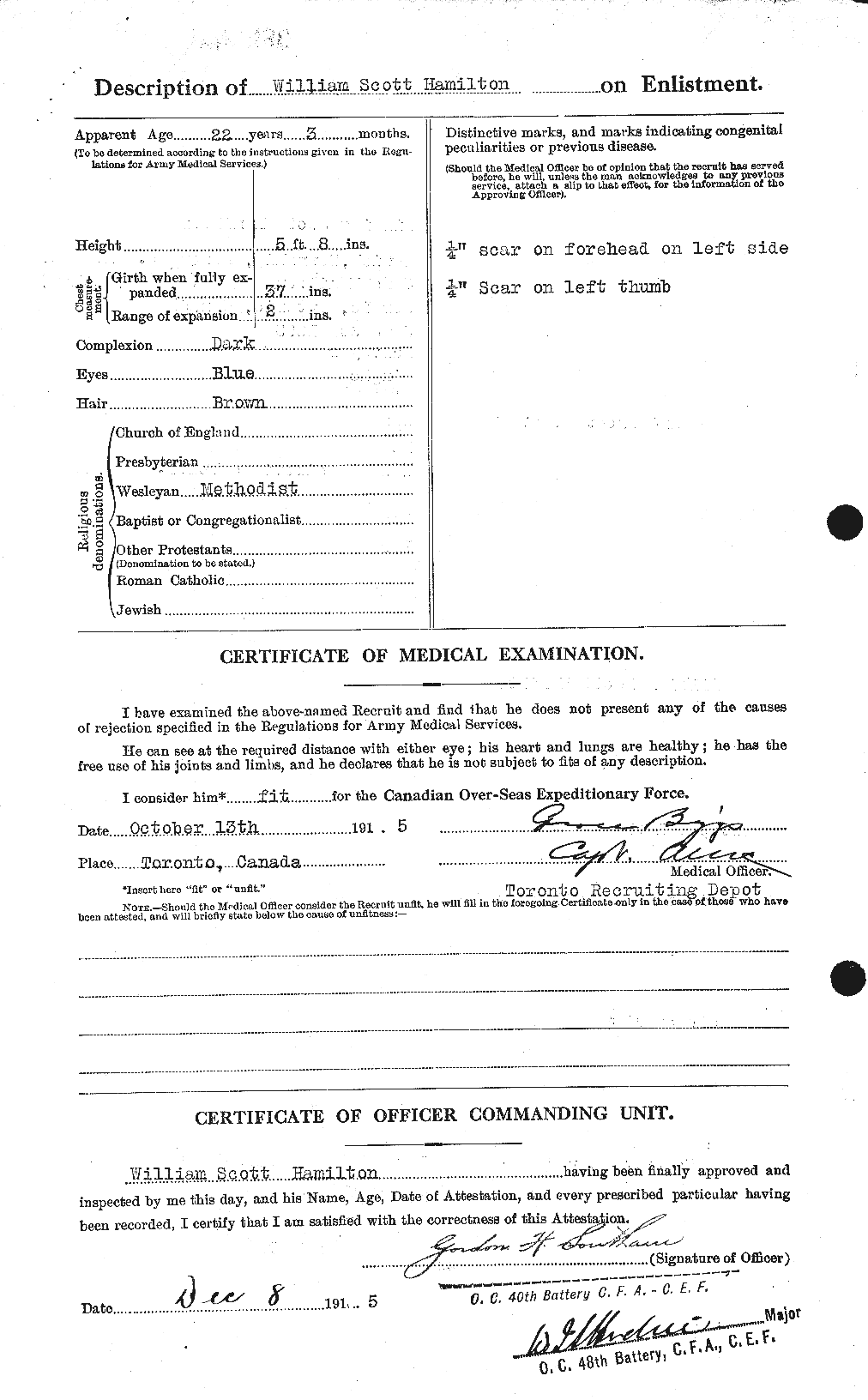 Personnel Records of the First World War - CEF 374927b