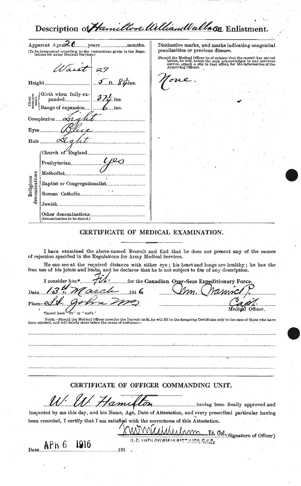 Personnel Records of the First World War - CEF 374932b
